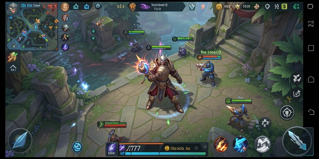 Tampilan menarik gameplay L777 dengan elemen strategi mendebarkan.