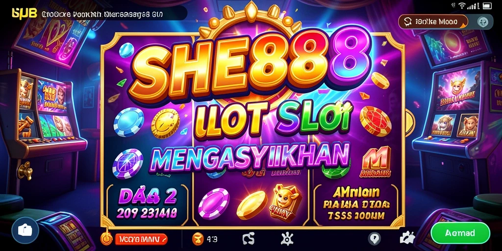 Tampilan menarik dari gameplay SHE888 yang mendebarkan.