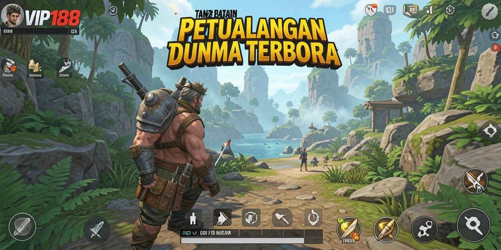 Tampilan gameplay yang menakjubkan dalam dunia terbuka VIP188.