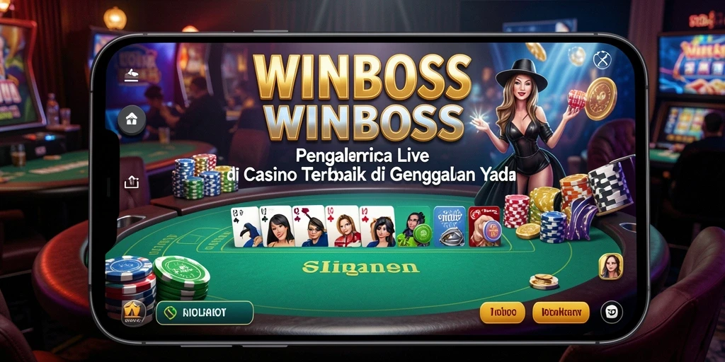 Screenshot gameplay Live Casino WINBOSS yang mendebarkan.