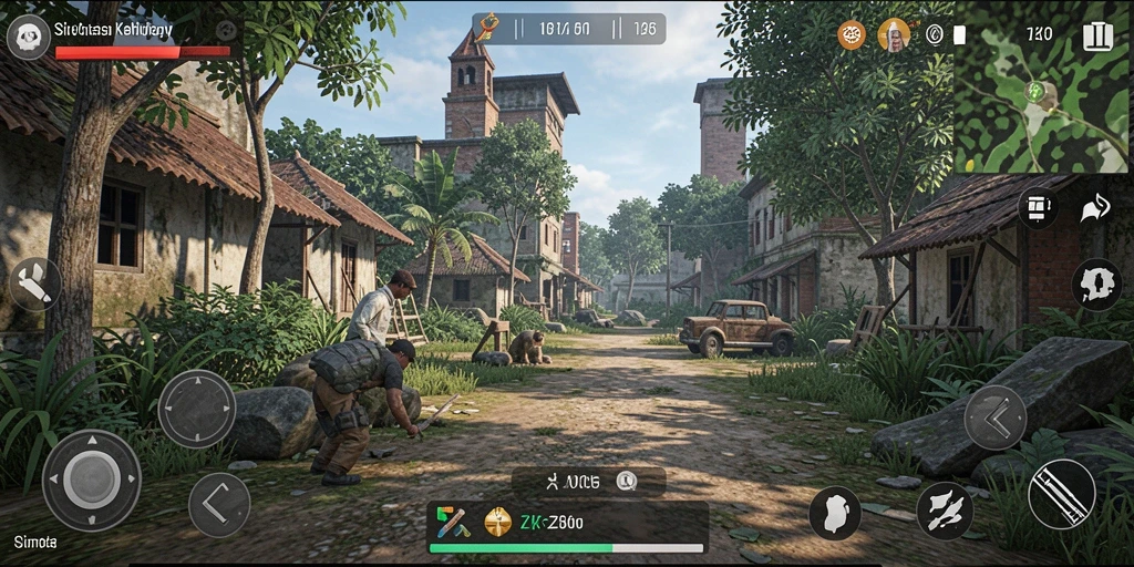 Tampilan gameplay ZK3 yang menarik dan interaktif.